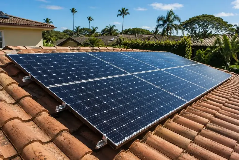 Installation de panneaux solaires à Calmont